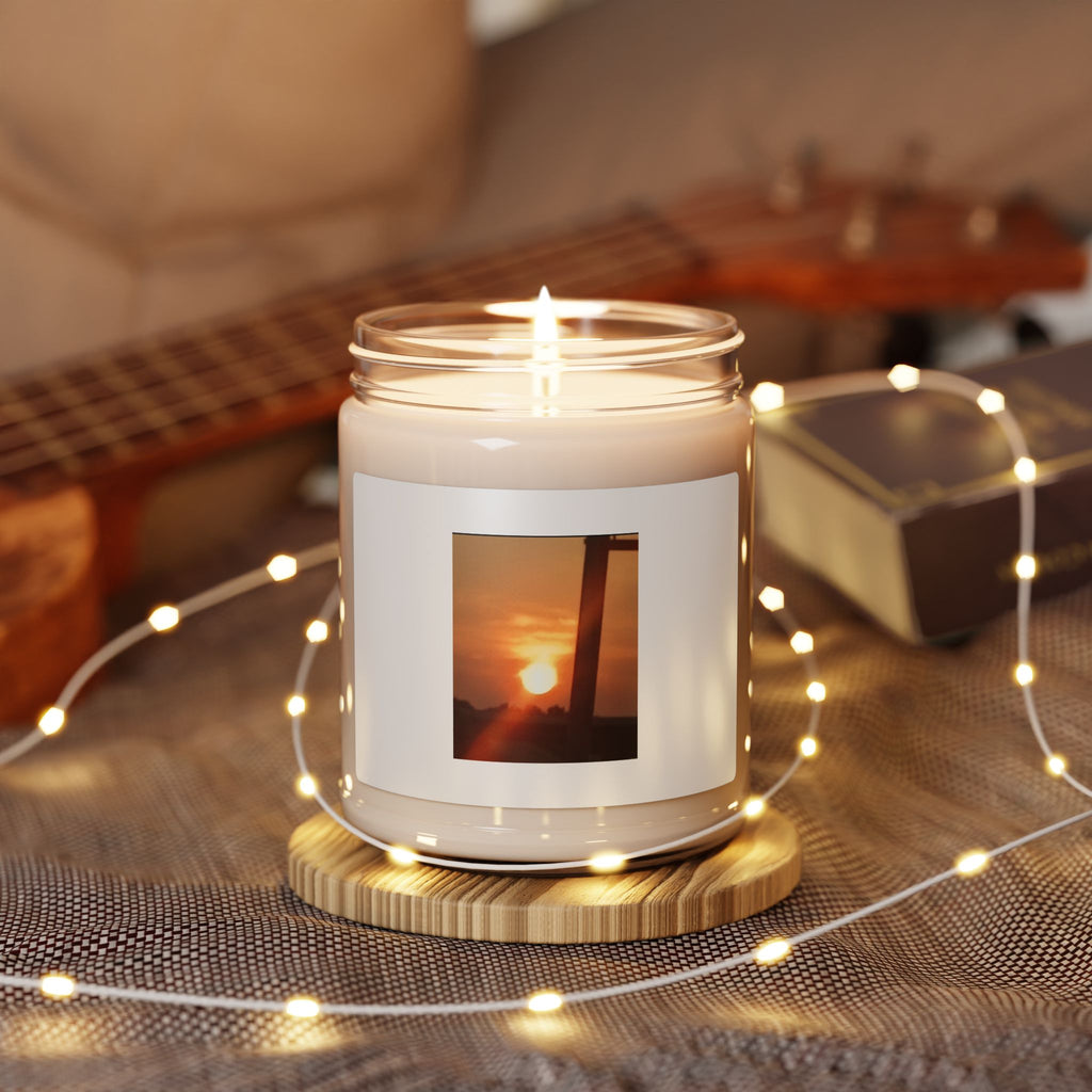 Sunset Breeze Soy Candle — 9oz Scented Jar
